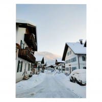 Skiweltcup und Schneeschee